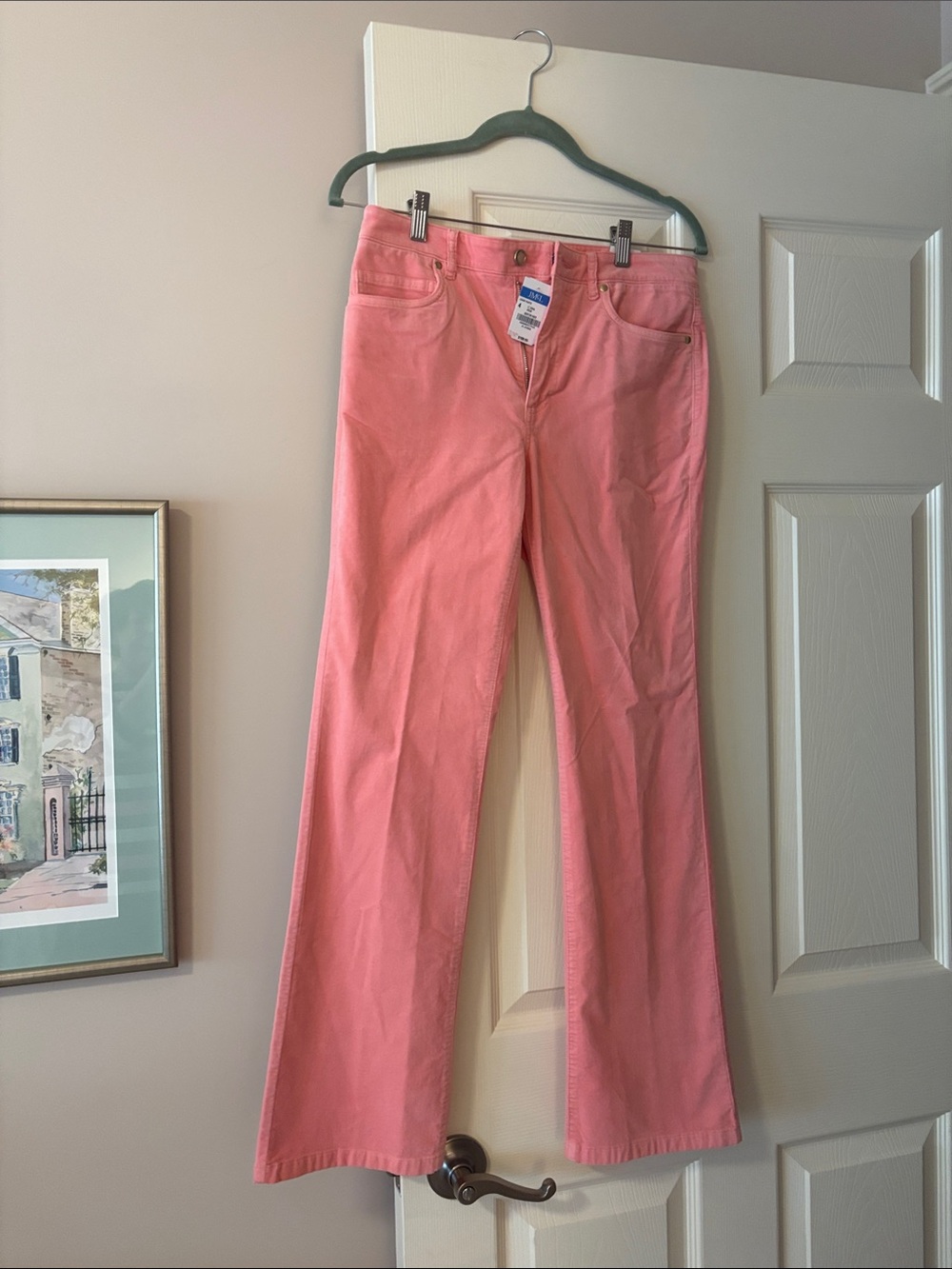 Women’s Pink Straight-Leg Jeans new with tags